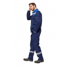 Костюм рабочий мужской Профи 2 летний синий