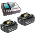 Комплект аккумуляторов LXT 18.0 В BL1850B с зарядным устройством DC18RC