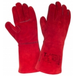 Краги усиленные спилковые для сварщика 2Hands Т13