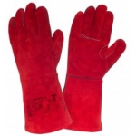 Краги усиленные спилковые для сварщика 2Hands Т13