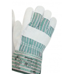 Перчатки спилковые комбинированные 2Hands 0112 ECO3