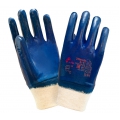 Перчатки трикотажные с нитриловым покрытием 2Hands Light 5111 Blue