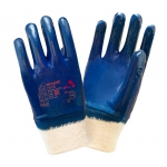 Перчатки трикотажные с нитриловым покрытием 2Hands Light 5111 Blue