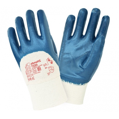 Перчатки трикотажные с нитриловым покрытием 2Hands 0527