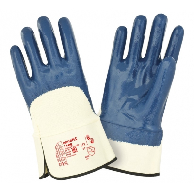 Перчатки трикотажные с нитриловым покрытием 2Hands 9911