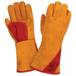 Краги спилковые утепленные для сварщика Siberia T9-11 