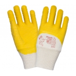 Перчатки трикотажные с латексным покрытием 2Hands GreenSafety 17501