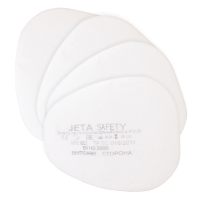 JETA SAFETY 6023 P3R — предфильтры от пыли и аэрозолей, 4 шт