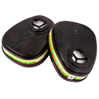 JETA SAFETY 6541 A1B1E1K1 — фильтры от аммиака, органических и кислых газов, 2 шт