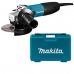Одноручная углошлифмашина MAKITA GA 5030 RK в кейсе