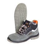 Ботинки Универсал серая замша ПУ-ПУ