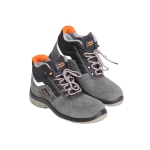 Ботинки Универсал серая замша ПУ-ПУ