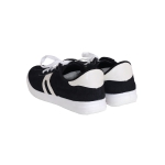 Полуботинки Люкс черный велюр