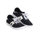 Полуботинки Люкс черный велюр