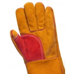 Краги спилковые для сварщика Siberia T64-11 с широкой манжетой