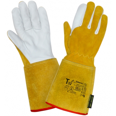 Краги кожаные для сварщика Siberia T32-11