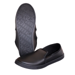 Полуботинки ПВХ черные