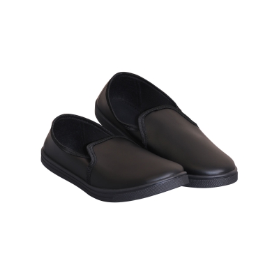 Полуботинки ПВХ черные