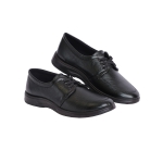 Полуботинки на шнуровке черные мужские