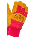 Перчатки спилковые утепленные Siberia 0382