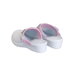 Сабо Комфорт бело-розовые