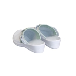 Сабо Комфорт бело-зеленые