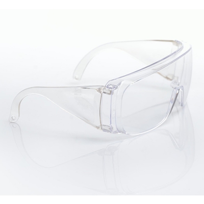 Очки защитные открытые с широкой дужкой прозрачные