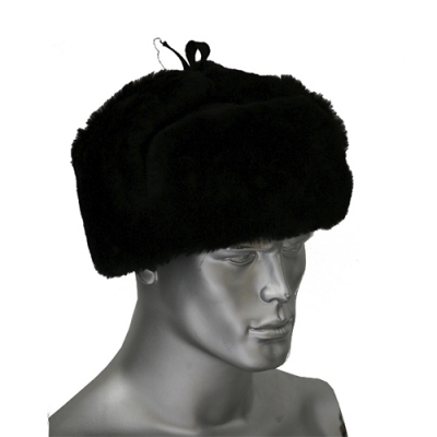 Шапка-ушанка (мутон искусственный)