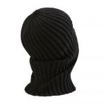 Шапка-маска черная трикотажная 100% акрил