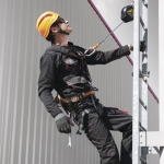 Каска защитная без козырька Granite Wind желтая