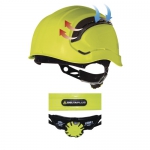 Каска защитная без козырька Granite Wind желтая