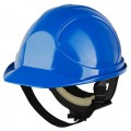 Каска защитная синяя Байкал Люкс Ампаро