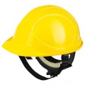 Каска защитная желтая Байкал Люкс Ампаро