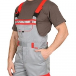 Костюм Практик-1 серый, куртка, полукомбинезон