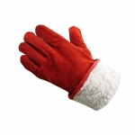 Краги красные утепленные 35 см РОСМАРКА