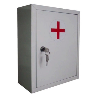 Металлическая аптечка АМ-1