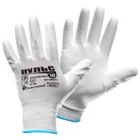 Нейлоновые перчатки с полиуретановым покрытием Ампаро Пульс