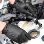 Перчатки нитриловые черные 100 шт