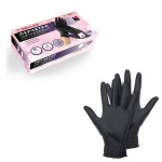 Перчатки нитриловые черные 100 шт