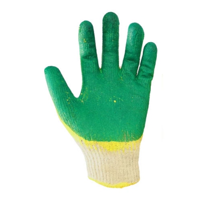 Перчатки двойной латексный облив