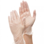 Прозрачные виниловые перчатки Deltagrip Vinyl Clear