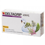 Прозрачные виниловые перчатки Deltagrip Vinyl Clear