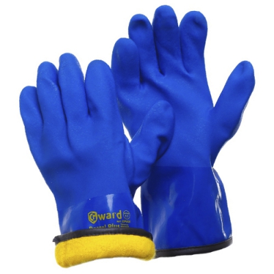 Перчатки с мехом и текстурным ПВХ Gward Barrel Plus