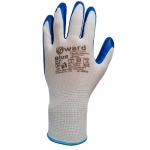 Нейлоновые перчатки с нитриловым покрытием Gward Blue