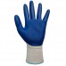 Нейлоновые перчатки с нитриловым покрытием Gward Blue