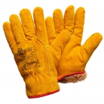 Спилковые утепленные перчатки Gward Driver Lux Zima