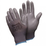 Перчатки нейлоновые с серым полиуретаном Gward Gray