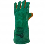 Спилковые сварочные краги Gward Green Welder