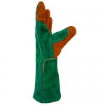 Спилковые сварочные краги Gward Green Welder