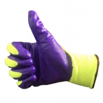 Нейлоновые перчатки с нитриловым покрытием Gward Hi-Vis